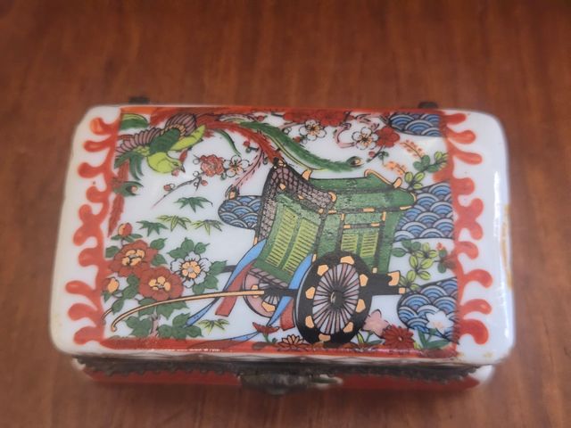 3 Cajitas Porcelana Vintage sin marca