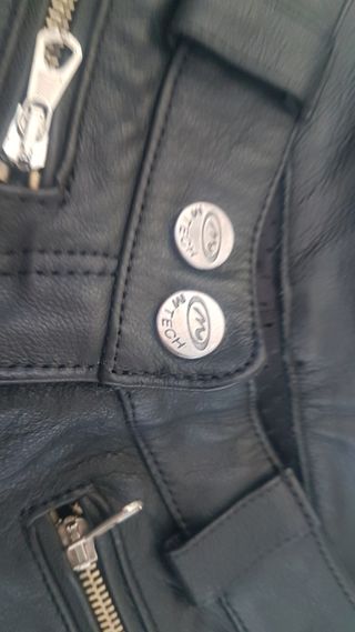 Pantaloni pelle moto donna tg 42 mtech NUOVI mujer