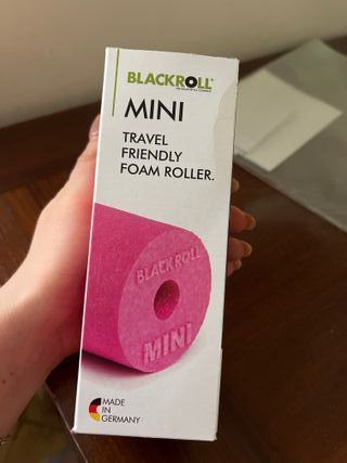 Blackroll Mini - Rullo Schiuma Rosa