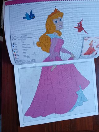 4 riviste punto croce bimbi