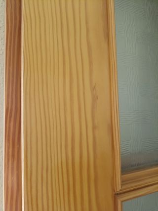 Puertas madera maciza salón