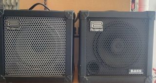2x Roland Cube Amplificatori