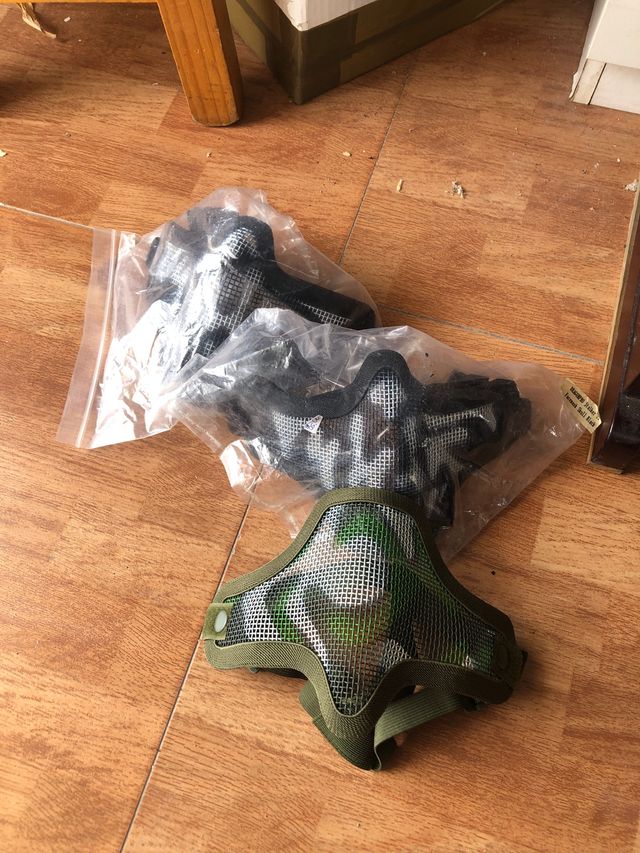 3 Máscaras protección facial