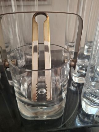 Bicchieri cristallo - 10 bicchieri + secchiello