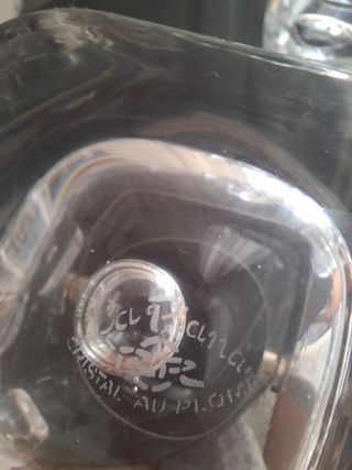 Bicchieri cristallo - 10 bicchieri + secchiello