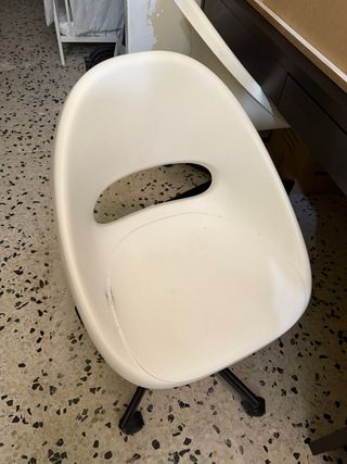Silla escritorio Ikea blanca