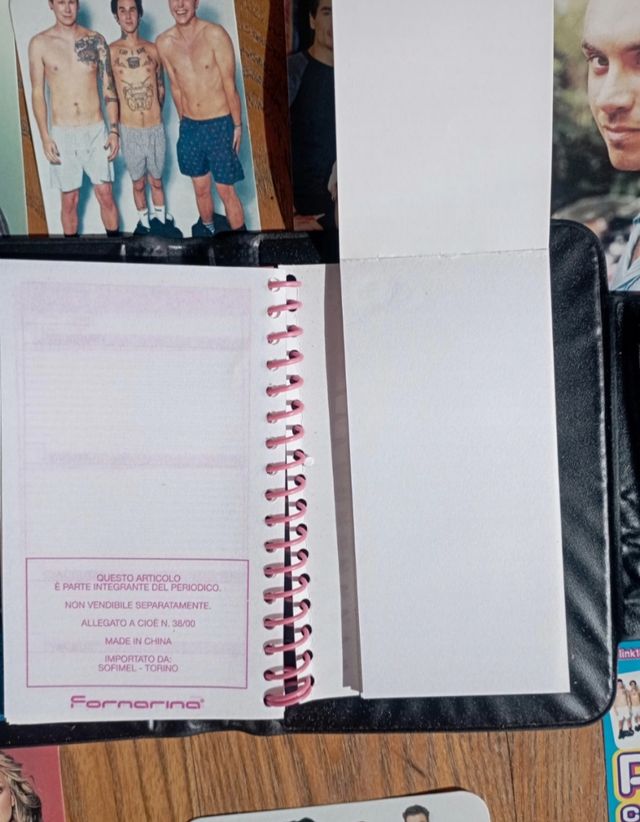 Agenda Fornarina anni 90s y2k chic