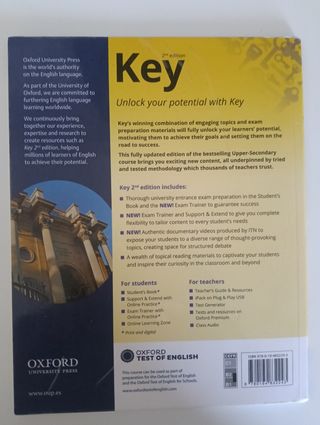 Key to Bachillerato 1. Support &Extend