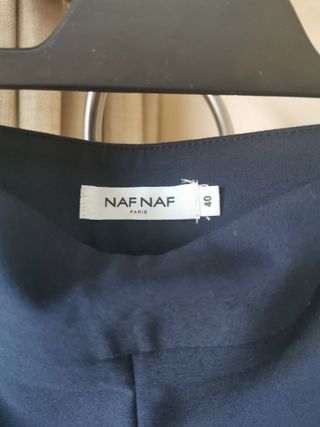 Pantalones Naf Naf azul marino talla 40