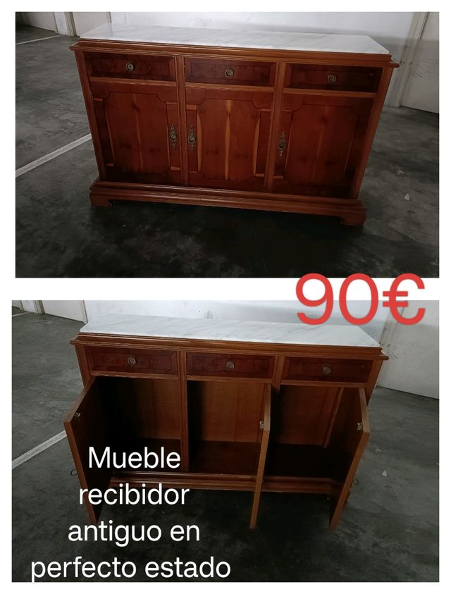 Recibidor antiguo con mármol