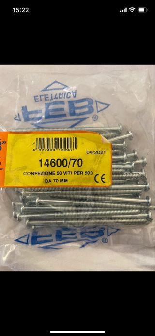 Viti per legno 70mm - 50pz