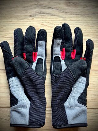 Guantes moto Armure - Negro/Rojo. Niña/o