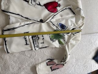 Chaqueta blazer estampada multicolor original