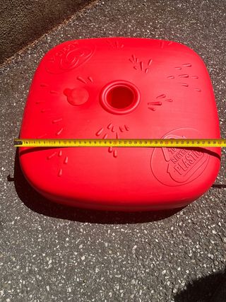 Base ombrellone plastica rossa
40cm x 40cm
