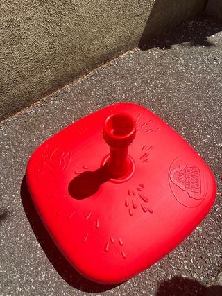 Base ombrellone plastica rossa
40cm x 40cm
