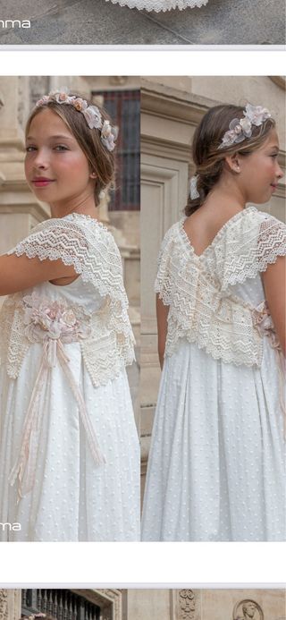 Vestido Comunión Paqui Barroso