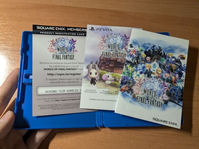 World of Final Fantasy PSVita - Day One Edition