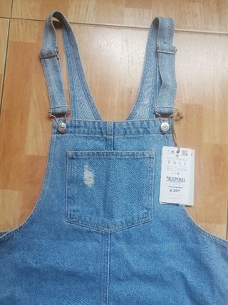 Peto vaquero Pull&Bear nuevo