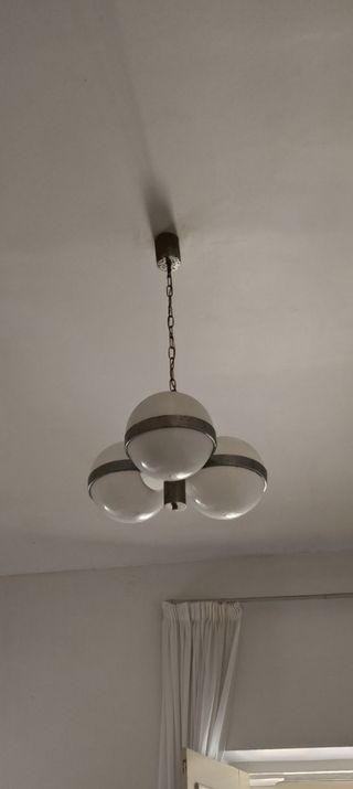Lampara araña 3 luces - vintage
