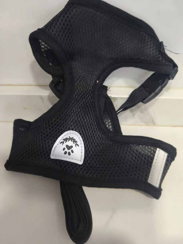 2 Arneses Mascotas - Azul y Negro - Talla L
