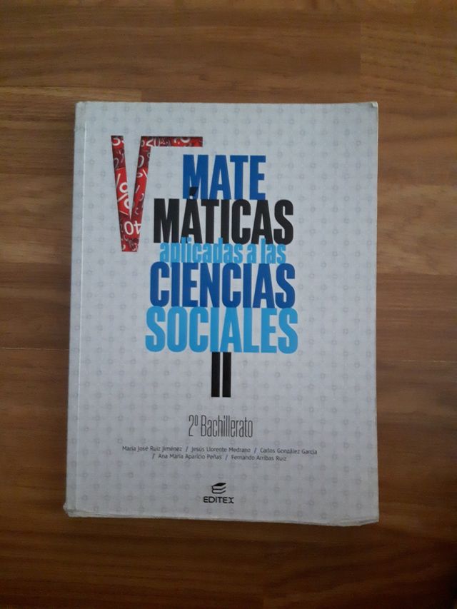 Matemáticas aplicadas a las Ciencias Sociales I...