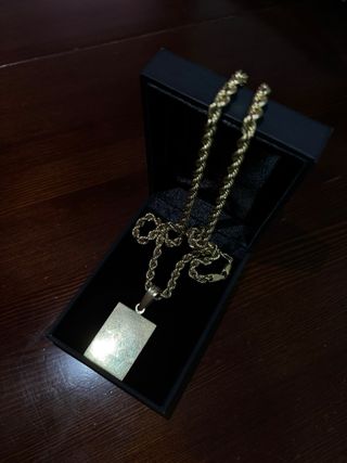 Cadena oro con dije - Collar dorado