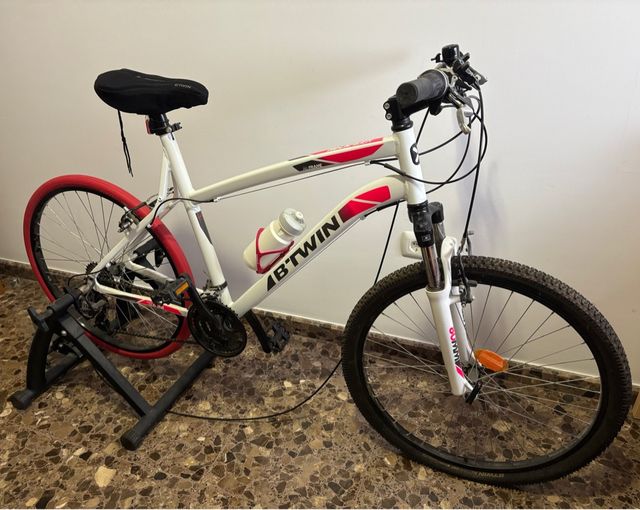 Bici Mujer RockRider BTT 26’’ L + RODILLO