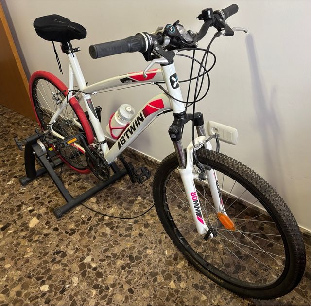 Bici Mujer RockRider BTT 26’’ L + RODILLO