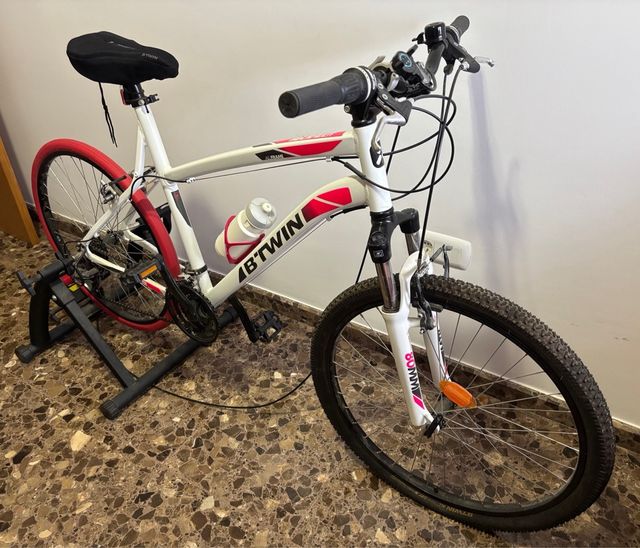 Bici Mujer RockRider BTT 26’’ L + RODILLO