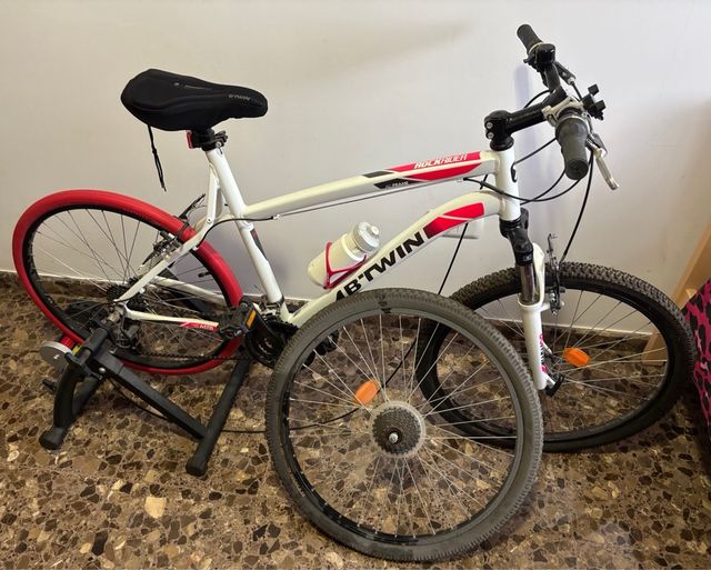 Bici Mujer RockRider BTT 26’’ L + RODILLO