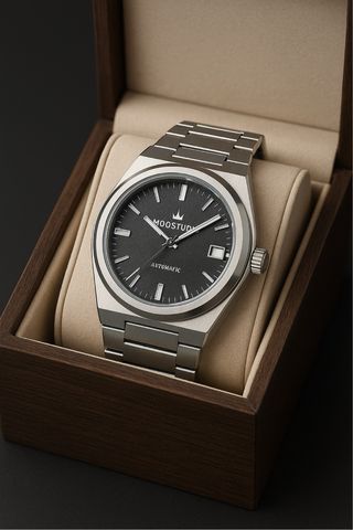 Reloj MODSTUDIO automático gris oscuro NH35
