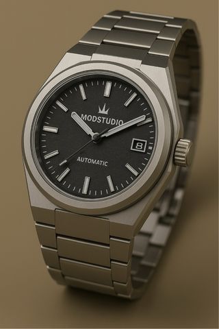 Reloj MODSTUDIO automático gris oscuro NH35