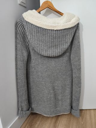 Abrigo jersey gris Easy Wear M