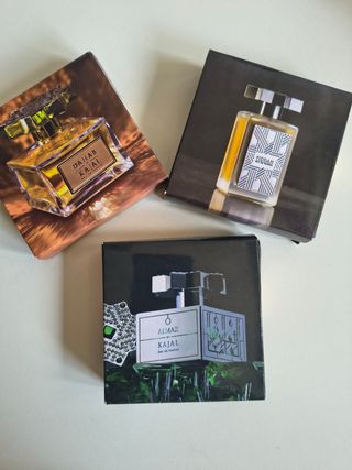 Kajal Set di 3 Mini Profumi - Dahab, Fiddah, Almaz