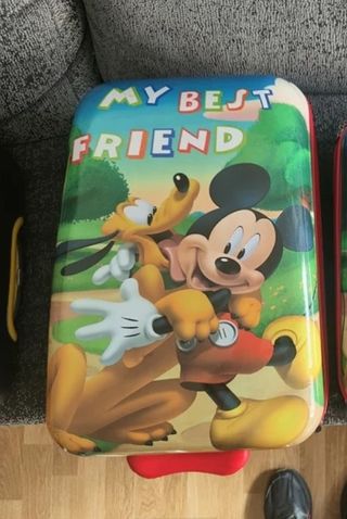 Maleta infantil Disney Mickey y Pluto