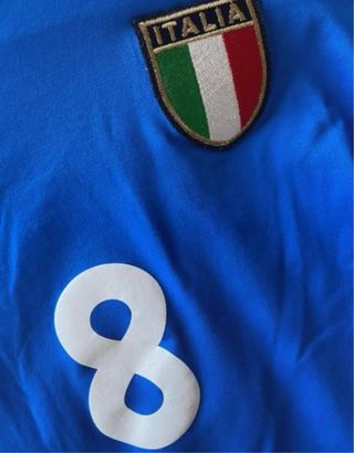 Maglia Italia 2000 autografata Rino Gattuso