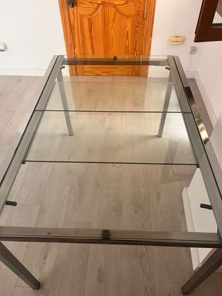 Mesa cristal Ikea - Moderna