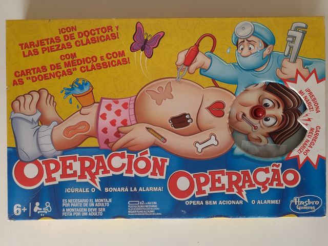 Operación Hasbro juego mesa
