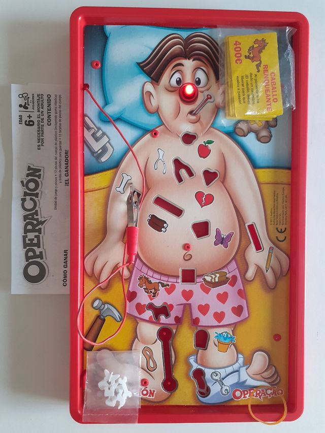 Operación Hasbro juego mesa