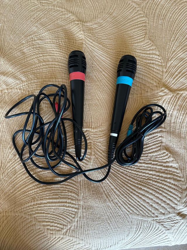 2 Micrófonos SingStar PS2