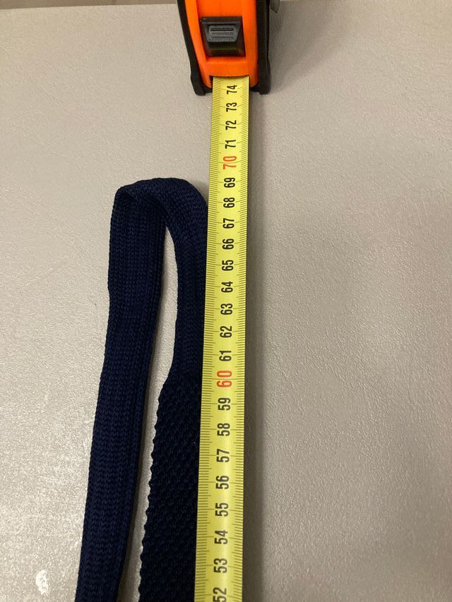 Cravatta di cotone - Vintage Blu