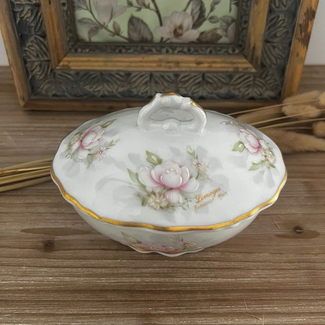 Caja joyero porcelana Limoges France