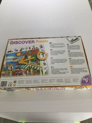 Puzzle Discover 35 piezas Diset