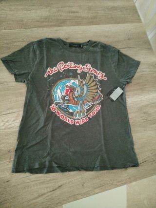 Se trajo de Estados Unidos, camiseta Rolling Stone