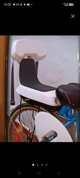 Sillita bici niño