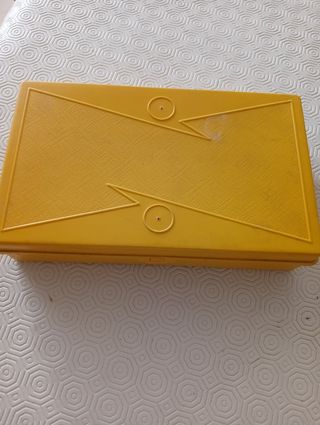 Scatola porta esche pesca vintage