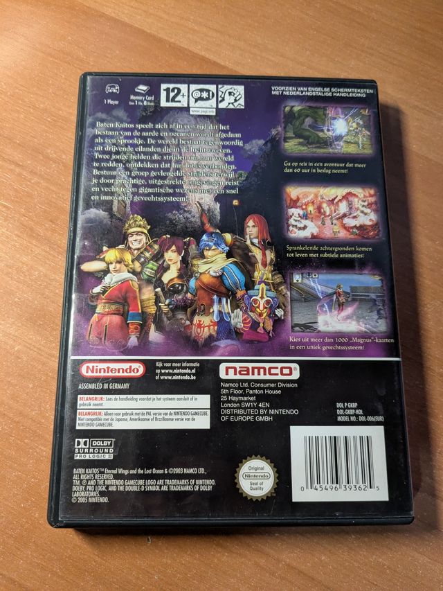Baten Kaitos: Eternal Wings - GameCube PAL