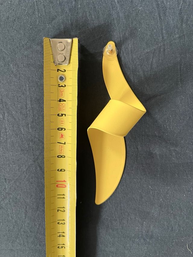 Pendientes amarillos originales