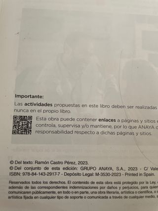 Economía y emprendimiento 4 ESO Anaya