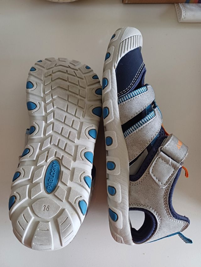 Sandalias verano Pablosky niño nº 36 como nuevas.